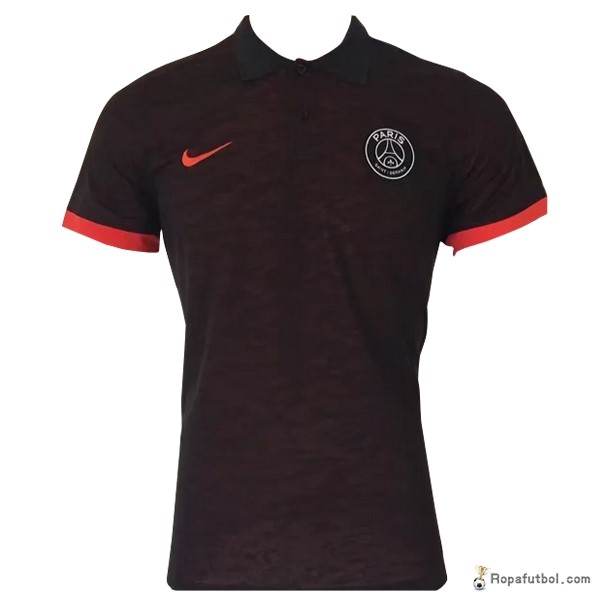 Polo Paris Saint Germain 2017/18 Negro Naranja